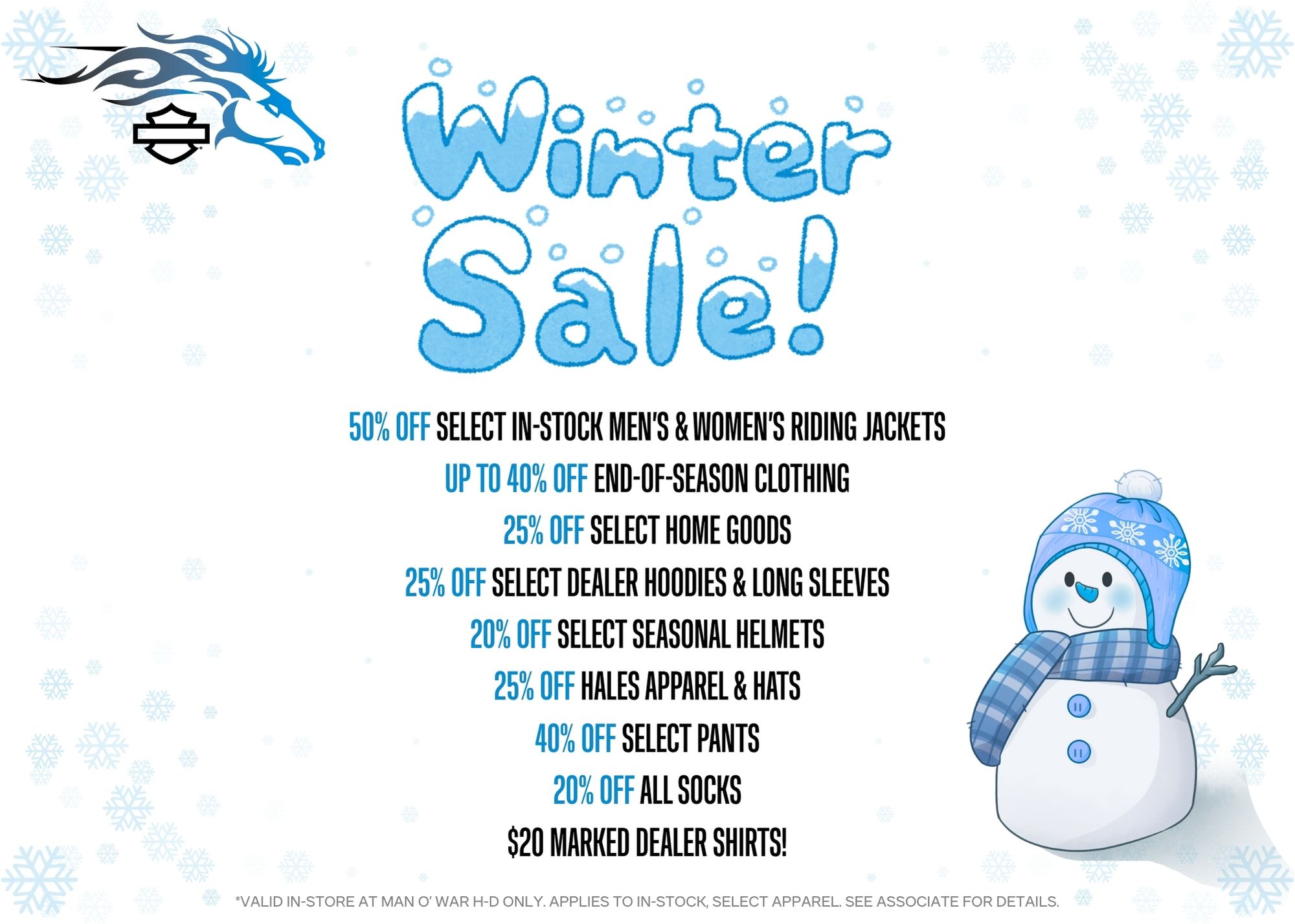 motorclothes winter specials