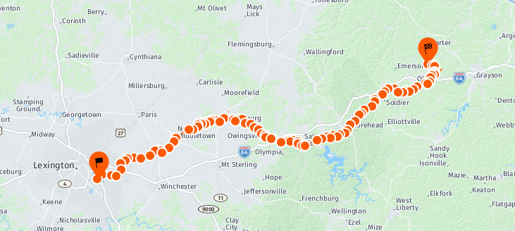 Local Rides Map #13