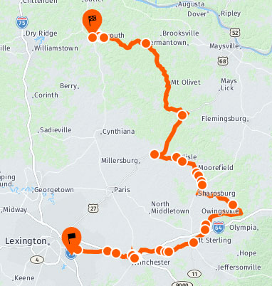 Local rides Map #15