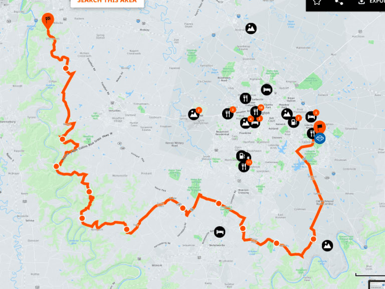 Local Rides Map #4
