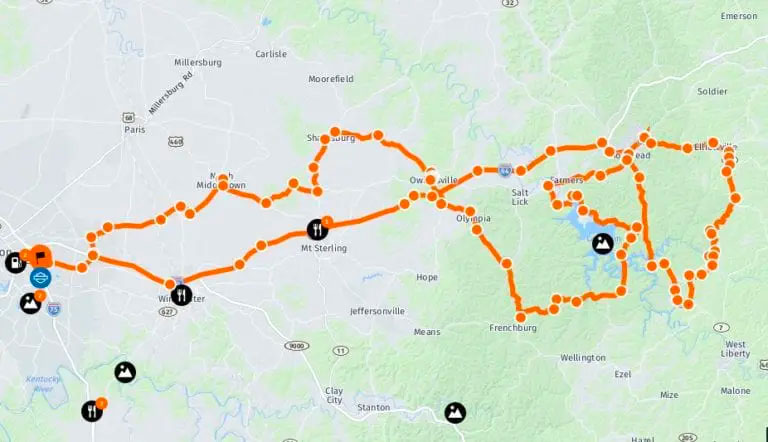 Local Ride Map #6