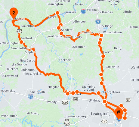 Local Rides Map #7